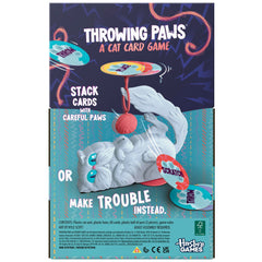 Hasbro Gaming Throwing Paws: A Cat Card Game, Fun Skill and Action Card Games for Kids, Ages 8+