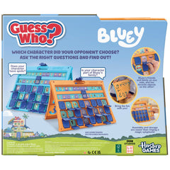 Hasbro Gaming Guess Who? Bluey Edition Game, Bluey Characters and Objects, 15 Mins., Ages 6+