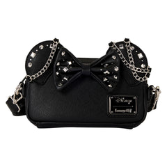 Loungefly Disney Minnie Mouse Studs and Chains Crossbody Bag