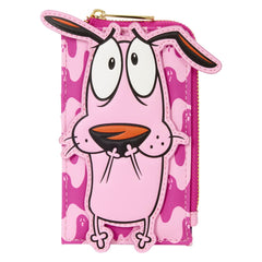 Loungefly Courage the Cowardly Dog Scared 4 Card Slots Cardholder