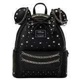 Loungefly Disney Minnie Mouse Studs and Chains Mini Backpack