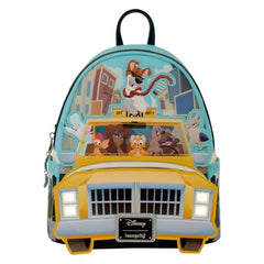 Loungefly Disney Oliver and Company Taxi Scene Mini Backpack
