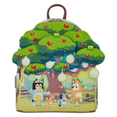 Loungefly Bluey Characters Backyard Light-Up Mini Backpack