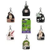 Loungefly Beetlejuice Exclusive Cosplay Mystery Keychain Mini Backpack