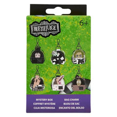 Loungefly Beetlejuice Exclusive Cosplay Mystery Keychain Mini Backpack