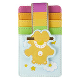 Loungefly Care Bears Funshine Bear Rainbow Polyurethane Cardholder