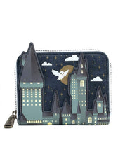Loungefly Harry Potter Hogwarts Castle Hedwig Faux Leather Wallet