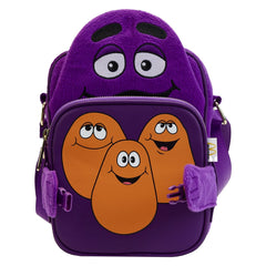 Loungefly McDonald's Grimace Cosplay Crossbuddy Bag