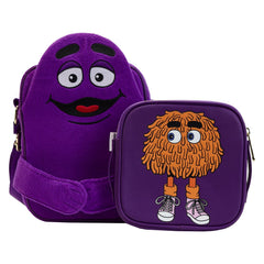 Loungefly McDonald's Grimace Cosplay Crossbuddy Bag