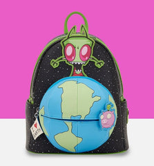 Loungefly Nickelodeon Invader Zim Glow Mini Backpack
