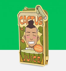 Loungefly Nickelodeon Avatar Sokka Cactus Juice Zippered Cardholder