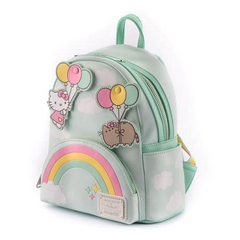 Loungefly Hello Kitty Balloons and Rainbow Double Strap Shoulder Bag