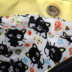 Loungefly Sanrio Hello Kitty Chococat Gold Emblem Crossbody Bag