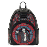 Loungefly Universal Monsters Dracula Brick Pattern Mini Backpack