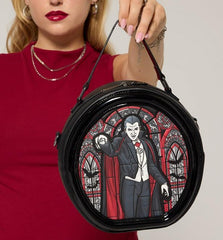 Loungefly Universal Monsters Dracula & Frankenstein Crossbody Bag