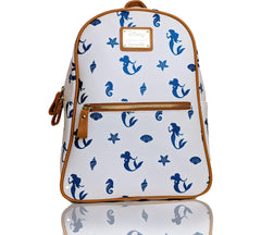 Loungefly Ariel Seahorse AOP Mini Backpack
