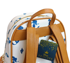 Loungefly Ariel Seahorse AOP Mini Backpack