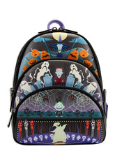 Loungefly The Nightmare Before Christmas Glow Triple Mini Backpack