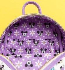 Loungefly Disney Minnie Mouse Floral All Over Print Mini Backpack