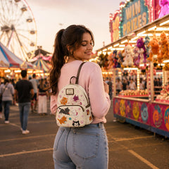 Loungefly Disney Aristocats Alice in Wonderland Cats Cat Mini Backpack