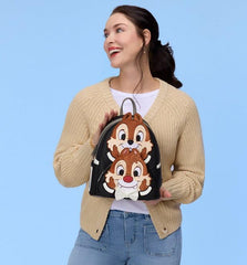 Loungefly Chip 'n' Dale Two Chips & a Miss Mini Backpack