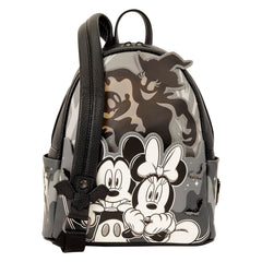 Loungefly Disney Mickey & Minnie Ghost Light-Up Mini Backpack