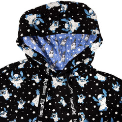 Loungefly Disney Stitch Ghost Hooded Hoodie - Large