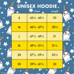 Loungefly Disney Stitch Ghost Hooded Hoodie - Small