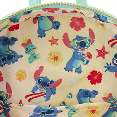Loungefly Disney Stitch Sandcastle Beach Surprise Keychain