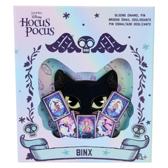 Loungefly Disney Hocus Pocus Tarot Binx Glow in The Dark Sliding Pin