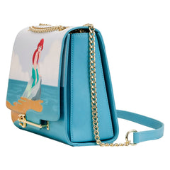 Loungefly Disney Little Mermaid Tritons Gift Crossbody Bag