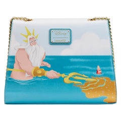 Loungefly Disney Little Mermaid Tritons Gift Crossbody Bag