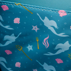 Loungefly Disney Little Mermaid Tritons Gift Crossbody Bag