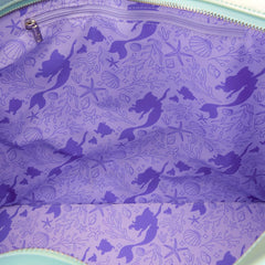 Loungefly The Little Mermaid Ariel, Flounder, & Sebastian Tote Bag