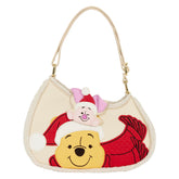 Loungefly Disney Winnie the Pooh and Piglet Holiday Crossbody Bag