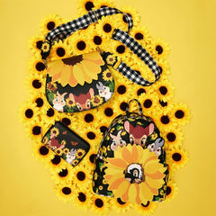 Loungefly Disney Bambi Sunflower Friends Zip Around Wallet