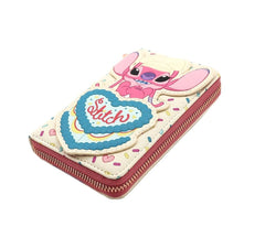 Loungefly Disney Lilo and Stitch Chef Angel Cake Zip Around Wallet
