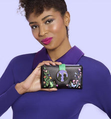 Loungefly Universal Wicked Glinda & Elphaba Floral and Lace Wallet
