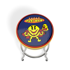 Arcade1Up Super Pac-Man Adjustable Stool