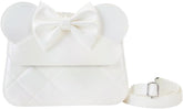 LOUNGEFLY Disney Minnie Mouse Iridescent Wedding Crossbody Bag