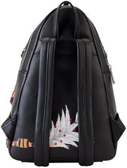 LOUNGEFLY Nightmare Before Christmas Tree String Lights Glow Mini Backpack