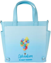 LOUNGEFLY Pixar Up 15th Anniversary Balloon House Convertible Backpack and Tote