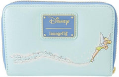 LOUNGEFLY Peter Pan You Can Fly Glow Zip Around Wallet