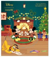 LOUNGEFLY Disney Mickey Minnie Mouse Fireplace Cocoa 3" Collector Box Pin