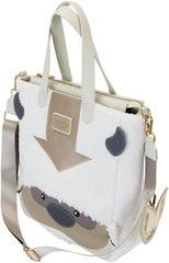 LOUNGEFLY Avatar: The Last Airbender Appa Cosplay Plush Tote Bag with Momo Charm