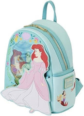 LOUNGEFLY The Little Mermaid Ariel Princess Lenticular Mini Backpack