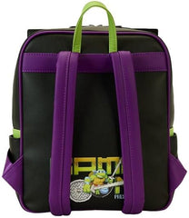 LOUNGEFLY Teenage Mutant Ninja Turtles 40th Anniversary Vintage Arcade Lenticular Mini Backpack