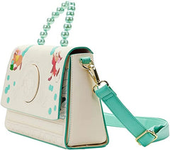 Loungefly Disney Cinderella Gus and Jack Bead Handle Crossbody Bag