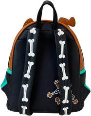 LOUNGEFLY Scooby Doo Skeleton Glow Mini Backpack