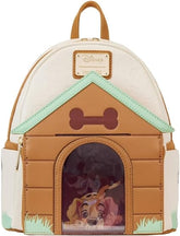 LOUNGEFLY I Heart Disney Dogs Dog House Triple Lenticular Mini Backpack